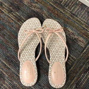 Brand new Kate Spade flip flops worn once